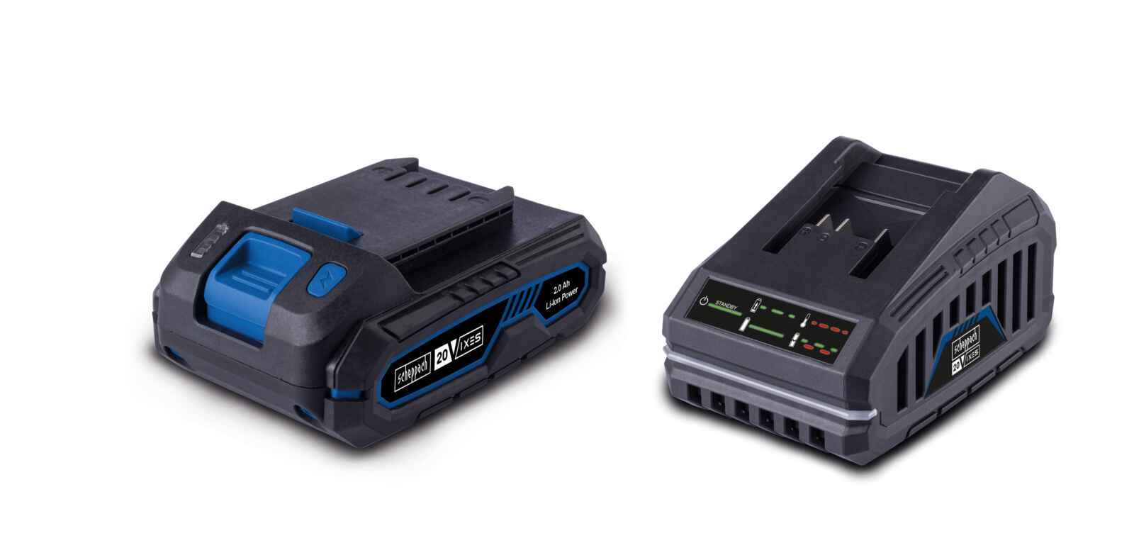 Tarvikute komplekt Scheppach SBSK2.0; 20 V; 2,0 Ah aku