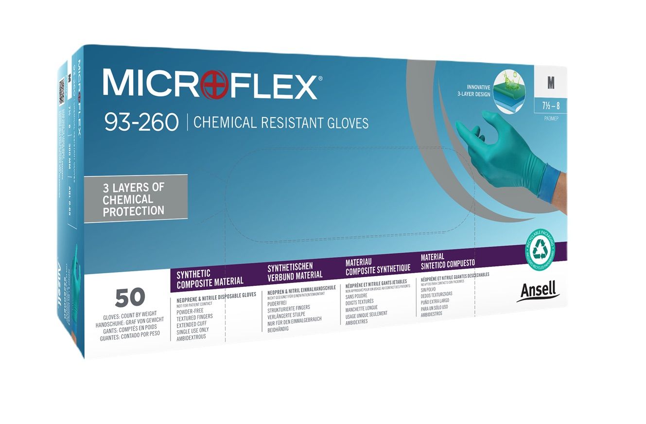 Kindad Ansell Microflex 93-260; L; 50 tk