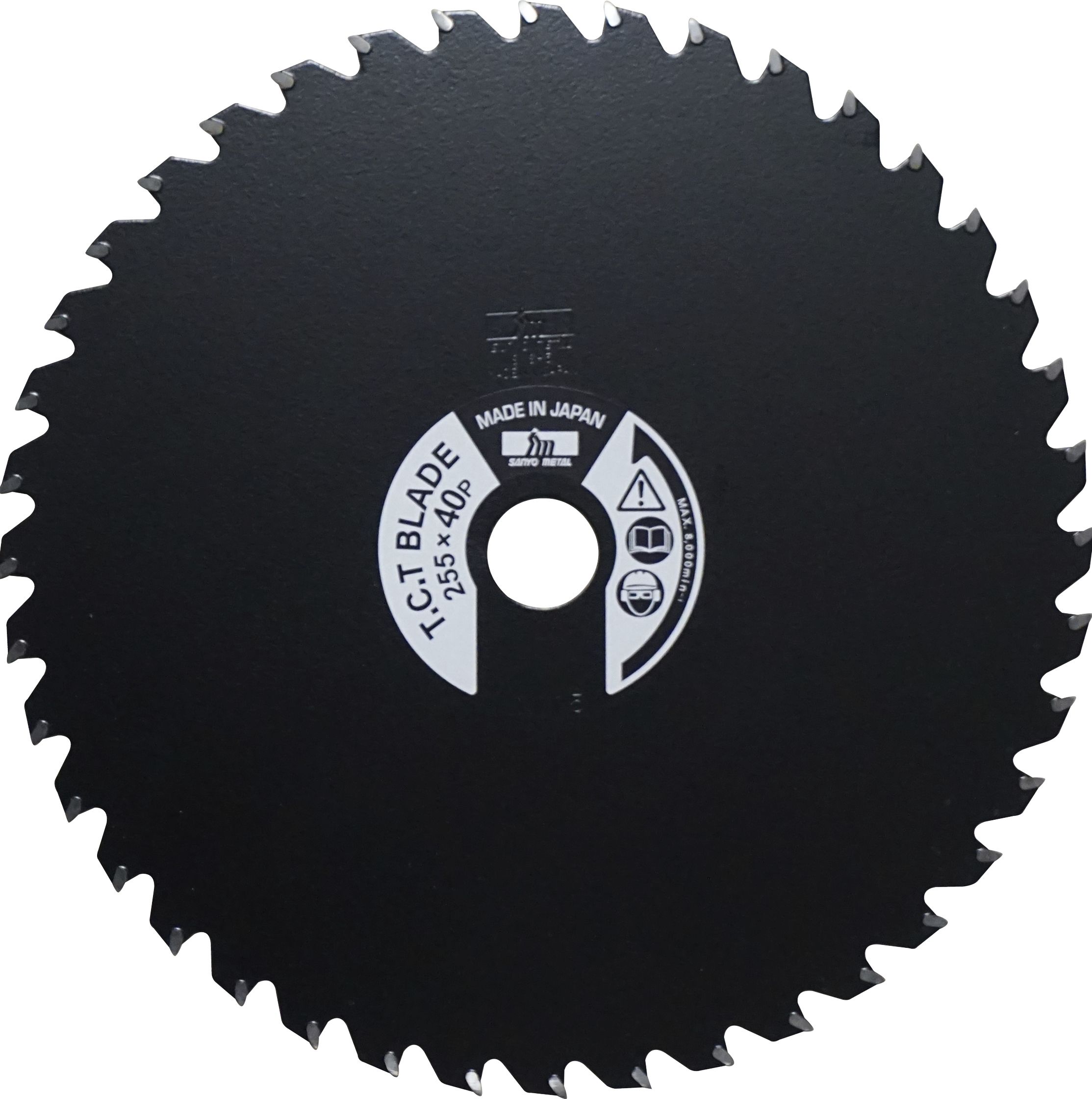 Ketas võsalõikuritele Tecomec 05001075; 255x25,4 mm; Z40