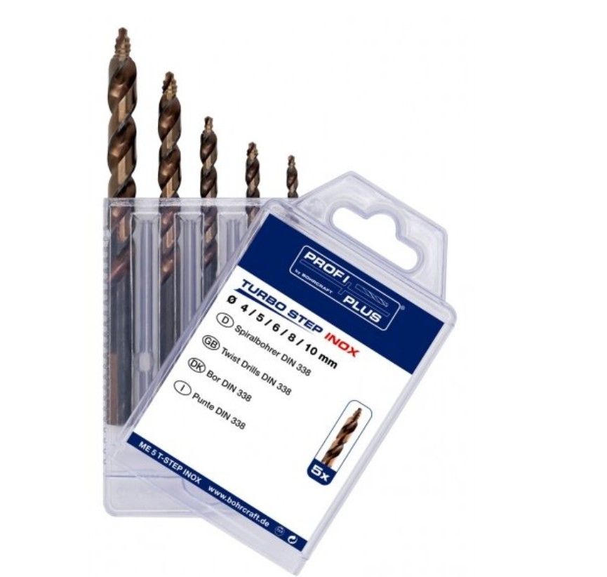 Puuride komplekt Bohrcraft BC12031330005; 4-10 mm; 5 tk