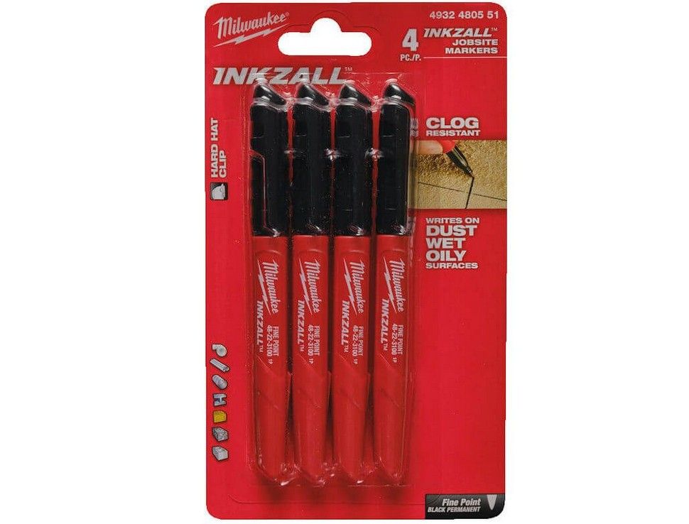 Marker Milwaukee 4932480551; 4 tk.; must