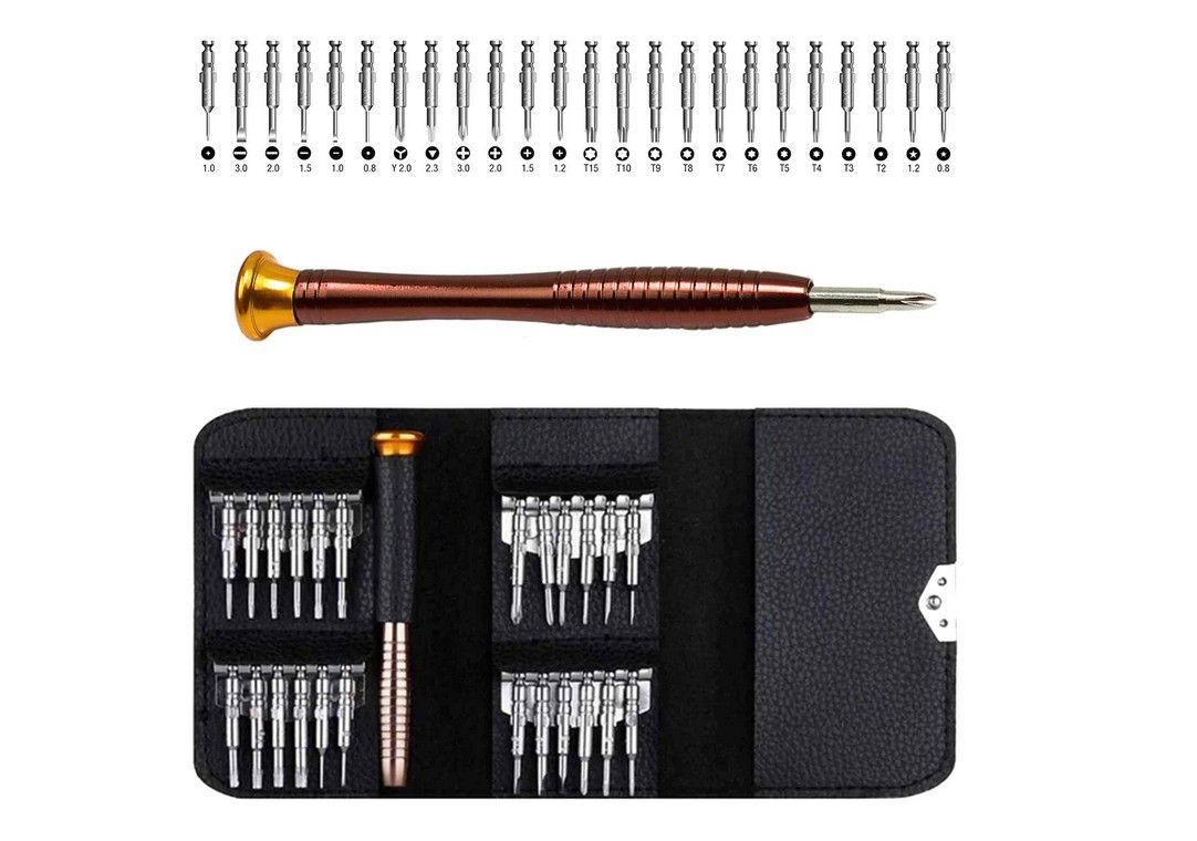 Kruvikeerajate komplekt Geko G30075; 25 tk