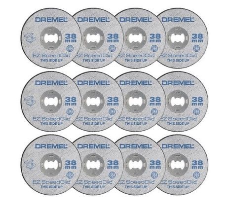 SpeedClic metallilõikeketaste pakend Dremel SC456B 2; 12 tk