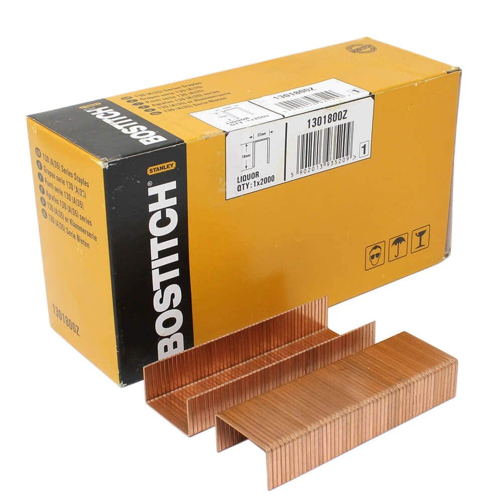 Klambrid Bostitch 1301800Z; 18x32 mm; 2000 tk