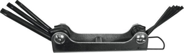 L-tüüpi kuuskant võtmete komplekt Condor Werkzeug C1002; T9-T40; 8 tk