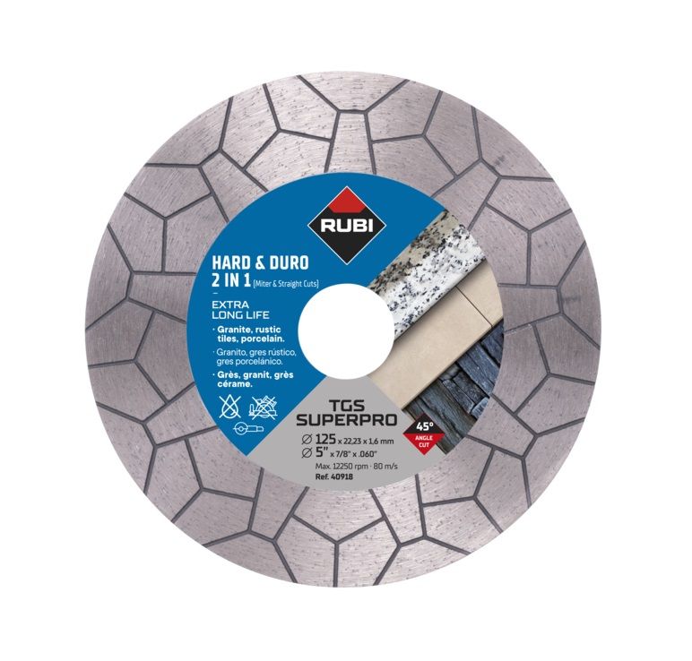 Teemantlõikeketas Rubi TGS 125 SUPER PRO; 125 mm