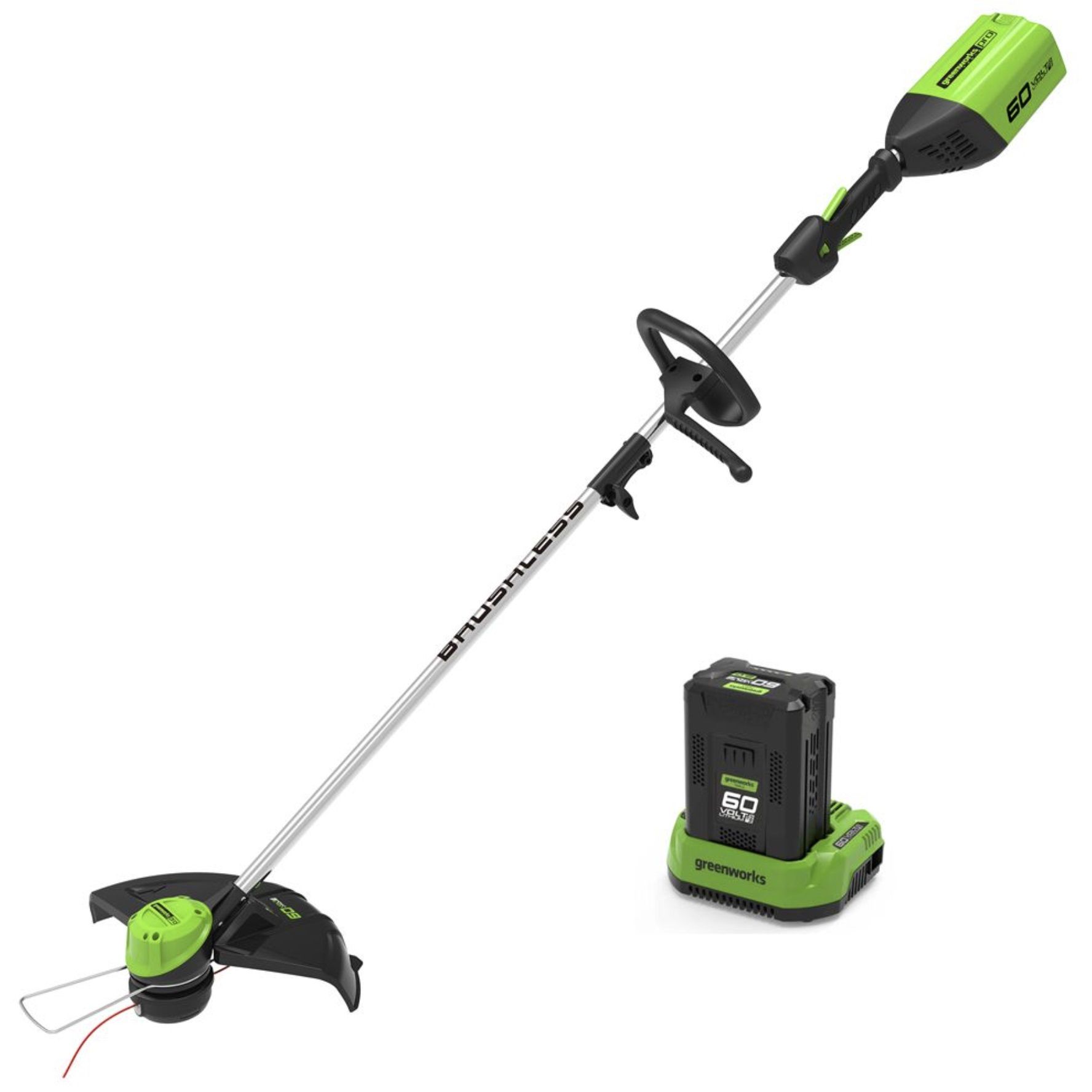 Murutrimmer Greenworks GD60LTK2; 60 V; 1x2,0 Ah aku