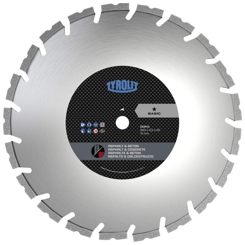 Teemantlõikeketas Tyrolit 34500104; 350 mm