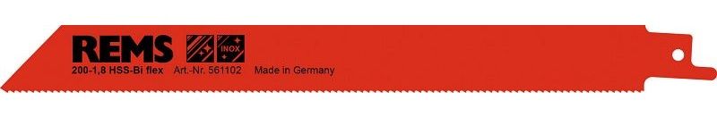 Otssaagide terad Rems 561102R05; 200 mm; 5 tk