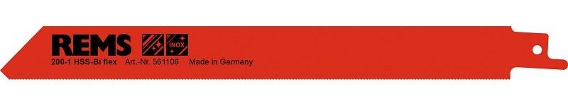 Otssaagide terad Rems 561106R05; 200 mm; 5 tk