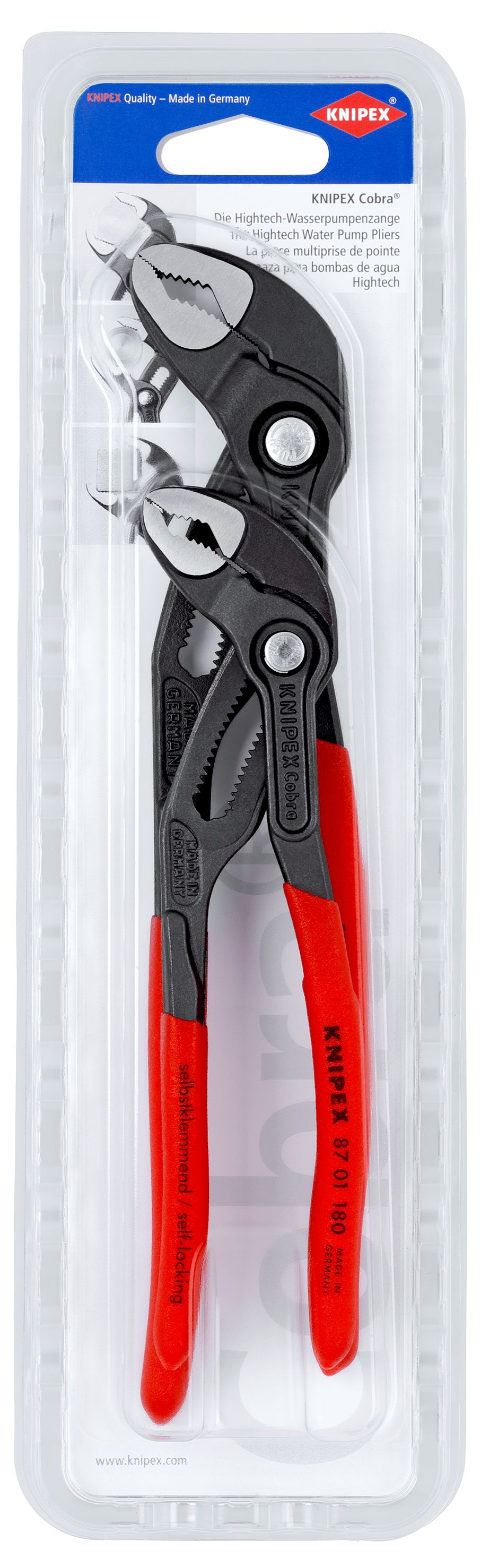 Tangide komplekt Knipex 003120V01; 2 tk