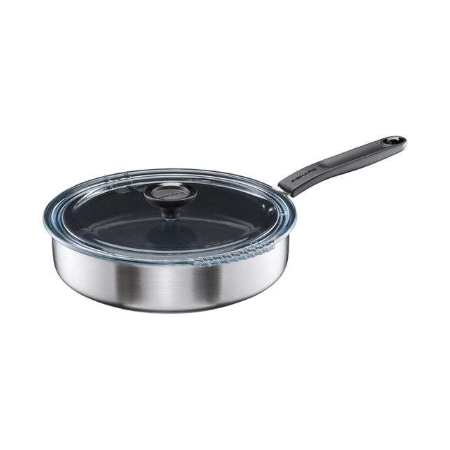 Pann koos kaanega Fiskars 1072314; 26 cm