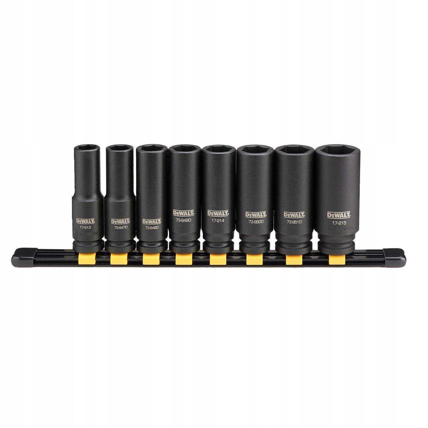 Löökpadrunvõtmete komplekt DeWalt DWMT86090-0; 13-24 mm; 8 tk