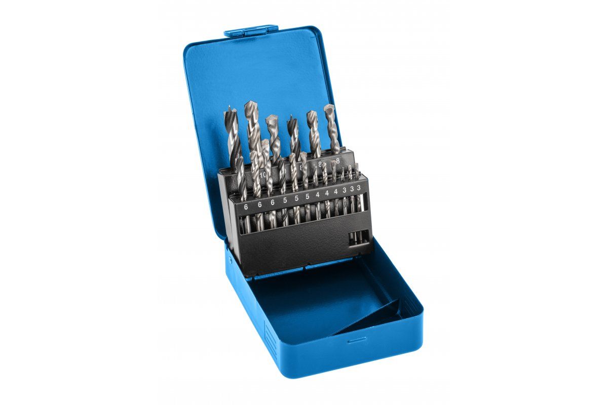 Puuride komplekt Hogert HT6D379; 18 tk