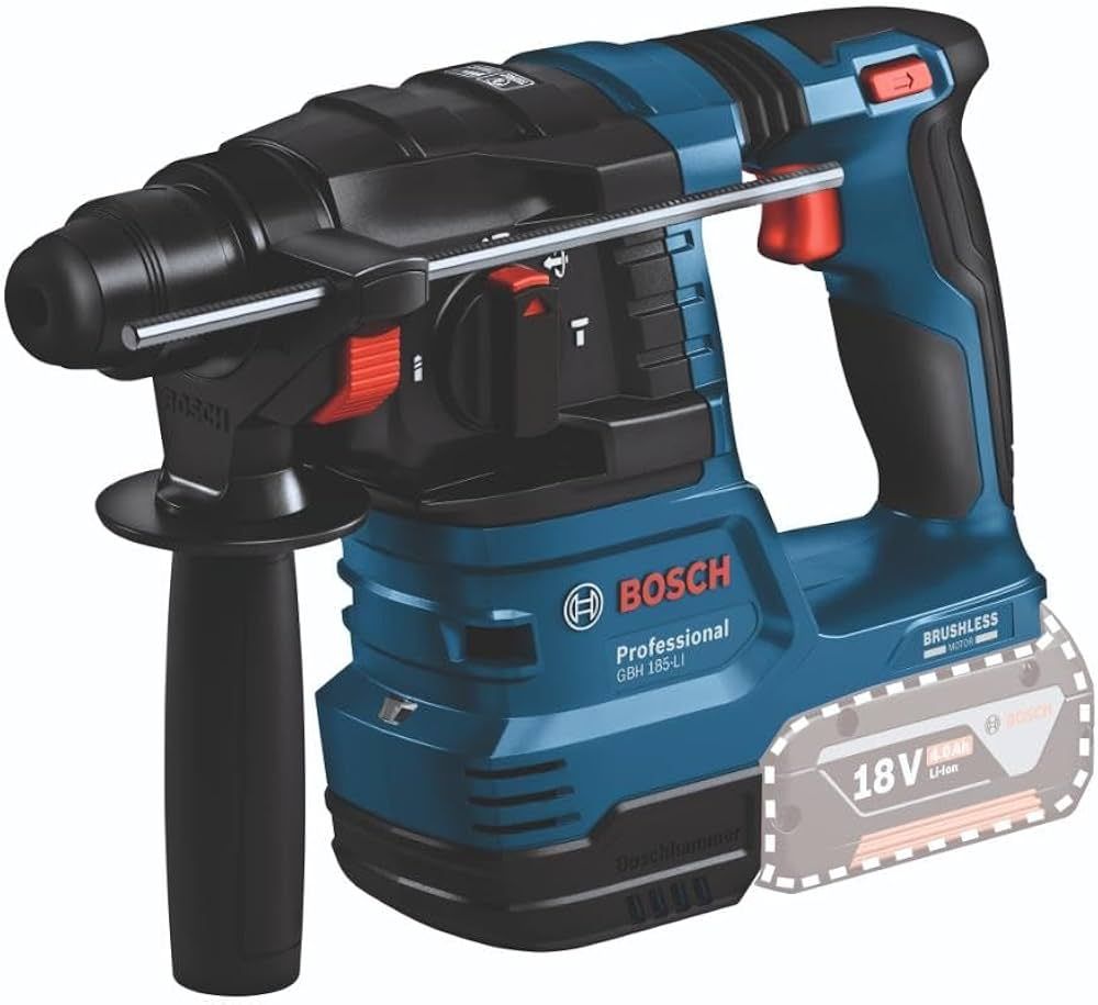 Puurvasar Bosch GBH 18V-18 Professional; 1,5 J; SDS plus (ilma aku ja laadijata)