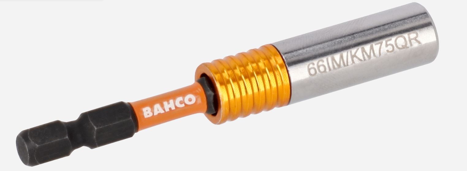 Kruvikeerajaotsakute magnetiline hoidja Bahco 66IM/KM75QR-1P; 1/4''; 75 mm