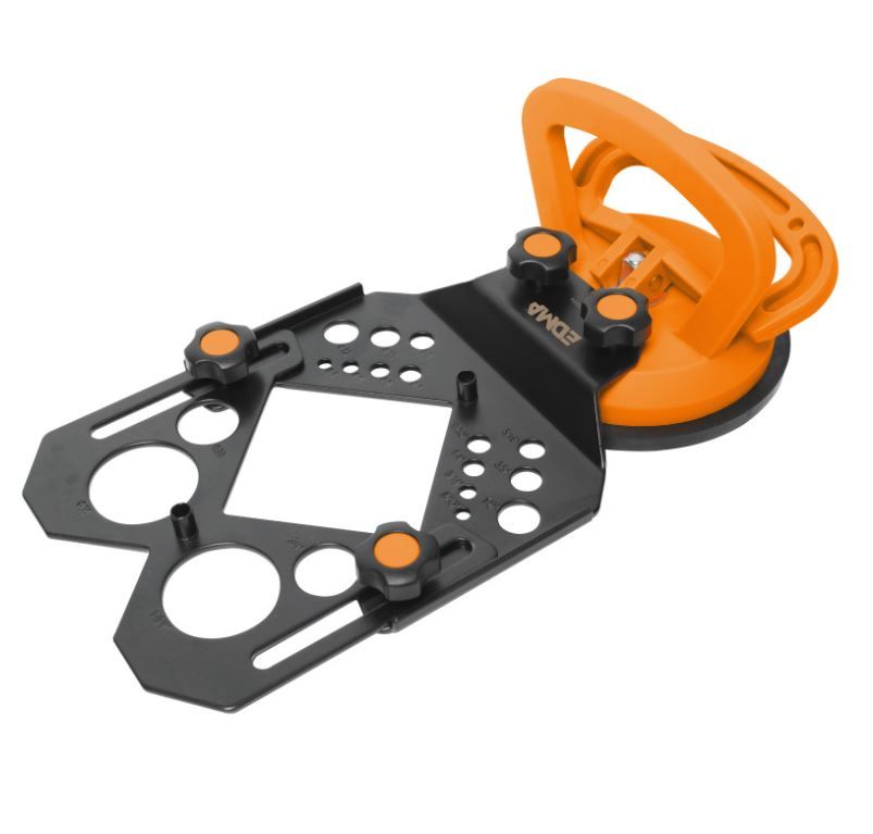 Puurimisšabloon EDMA 273955; 4-115 mm