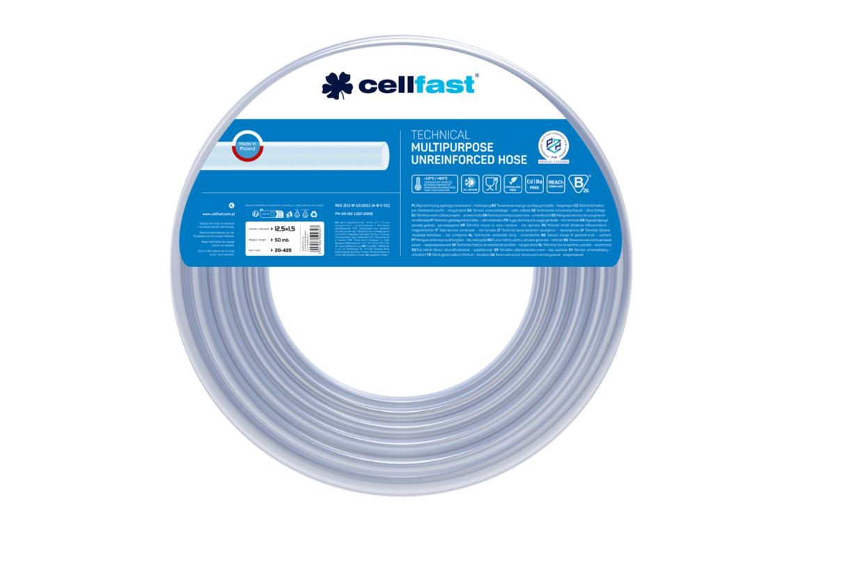 Kastmise voolik Cellfast 20-425; 12,5x1,5 mm; 50 m