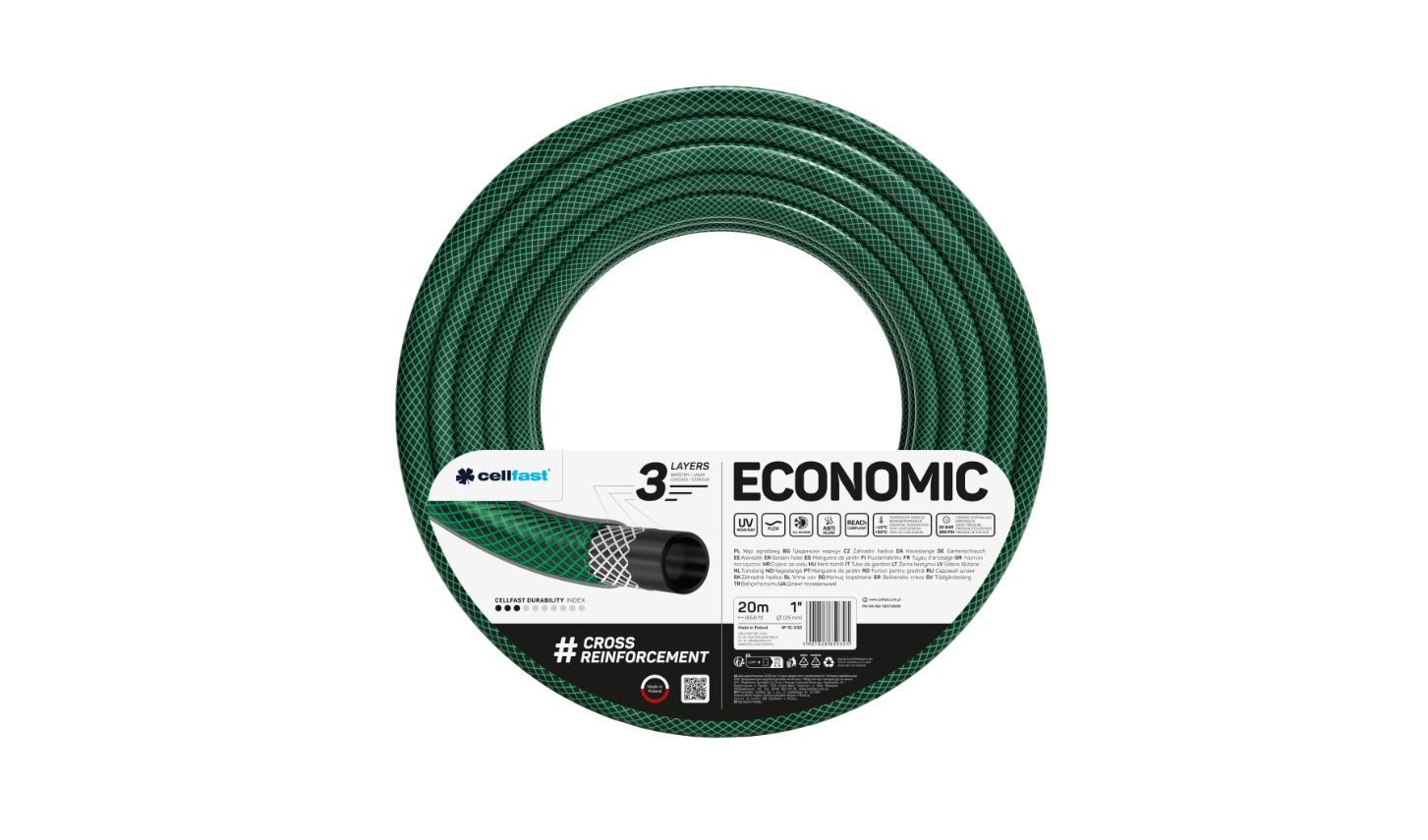 Kastmise voolik Cellfast 10-030; 1''; 20 m