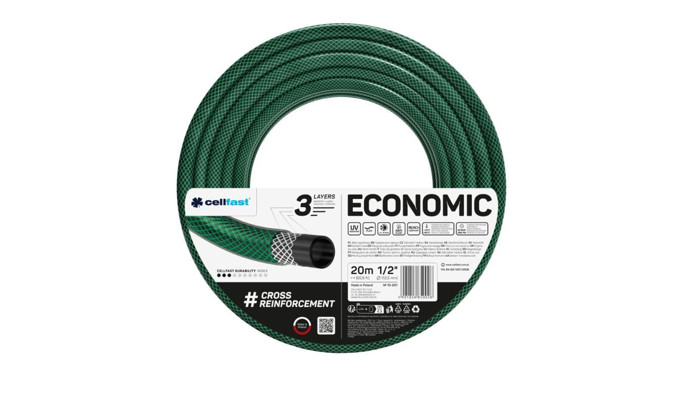 Kastmise voolik Cellfast 10-001; 1/2''; 20 m