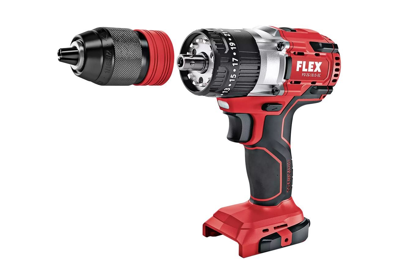 Lööktrell-kruvikeeraja Flex PD 2G 18.0-EC C; 18 V (ilma aku ja laadijata)