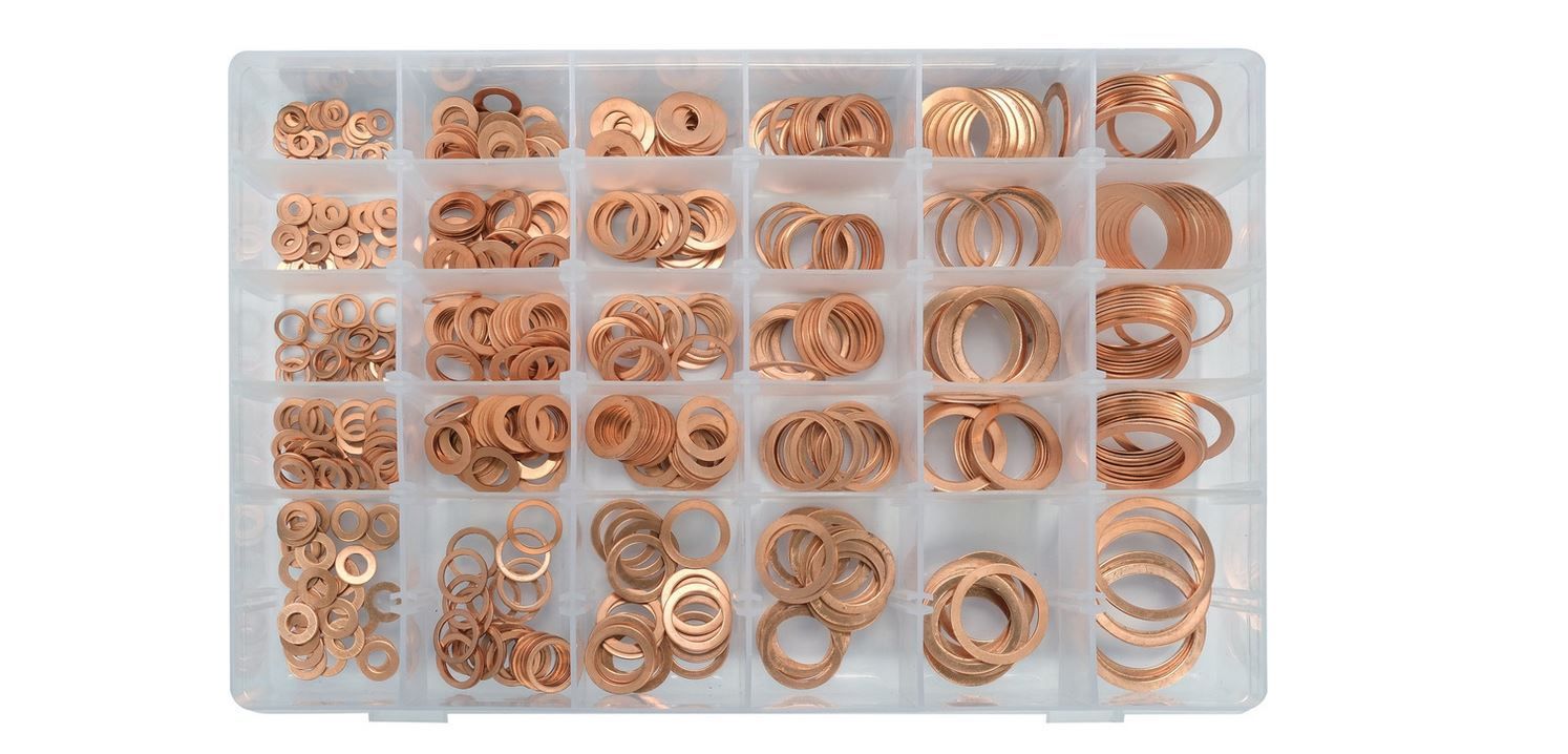 Tihendite komplekt Yato YT-068711; 580 tk