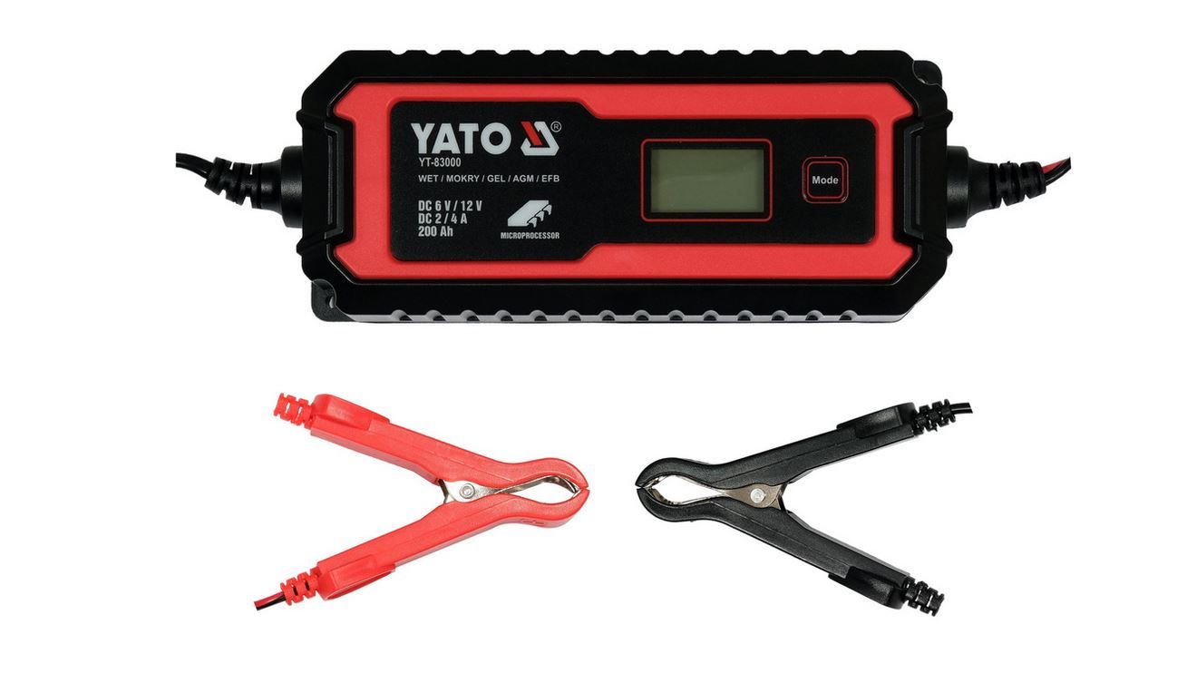 Auto akulaadija Yato YT-83000; 6 V/12 V; 5-200 Ah