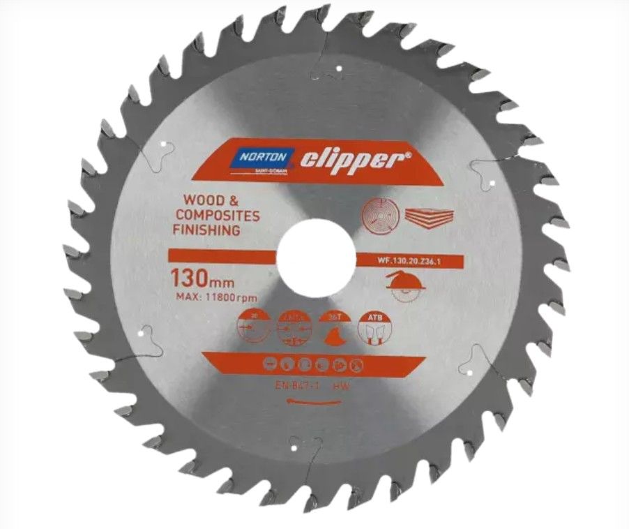 Saeketas puidule Norton 70184608086; 160x20 mm; Z48