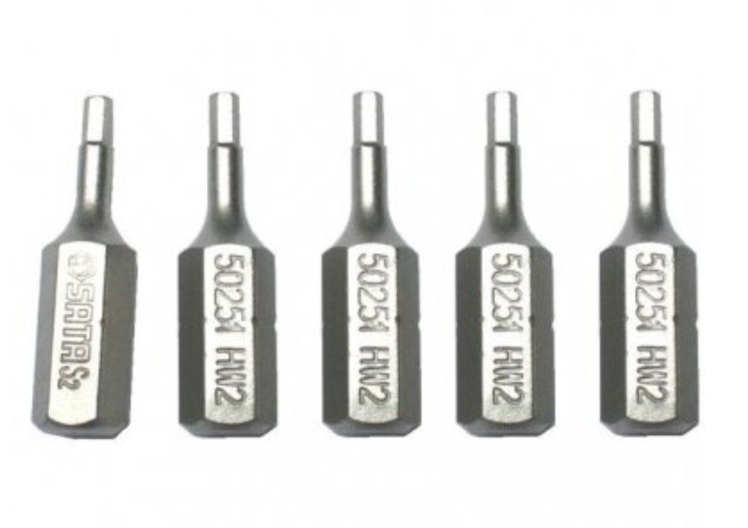 Kruviotsik Sata S59254; 1/4''; 4 mm; 5 tk