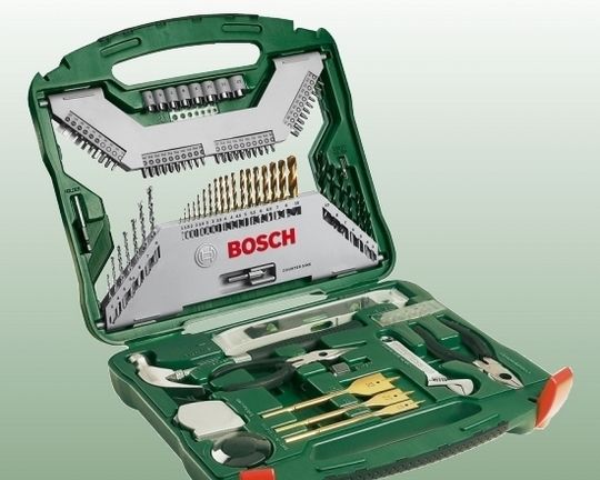 103-osaline tarvikute komplekt Bosch TITANIUM