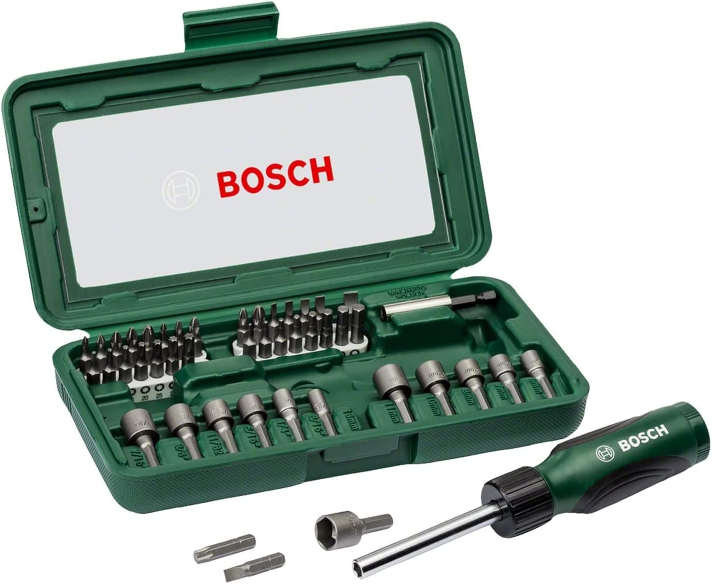 46-osaline tarvikute komplekt Bosch TITANIUM