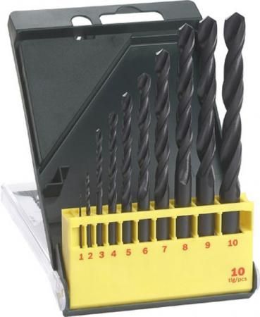 Metallipuuride komplekt Bosch HSS-R; 1-10 mm; 10 tk