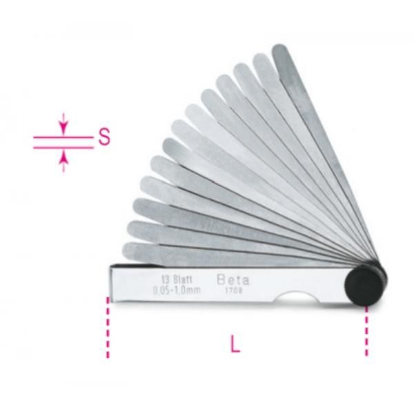 Lehtkaliiber Beta 1708-13; 13 tk