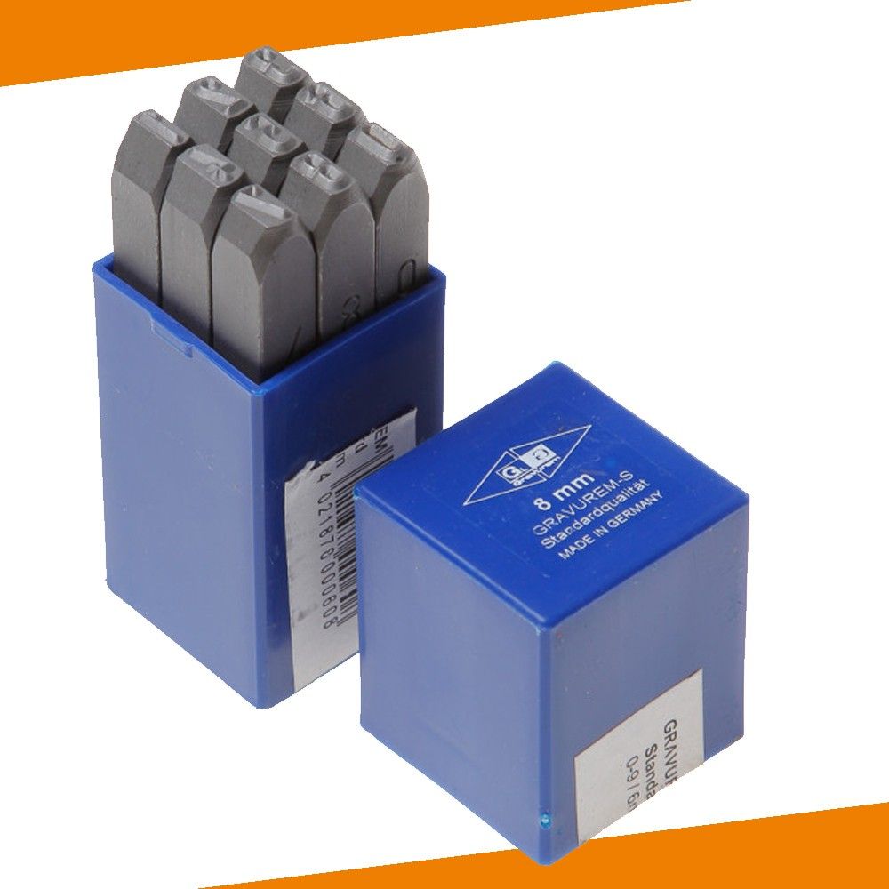 Numbrite markerid Beta 100080K0; 8 mm; 9 tk