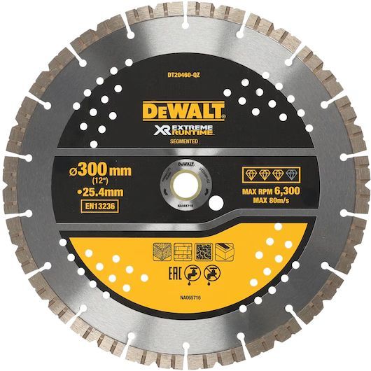 Teemantlõikeketas DeWalt DT20460-QZ; 300x25,4 mm