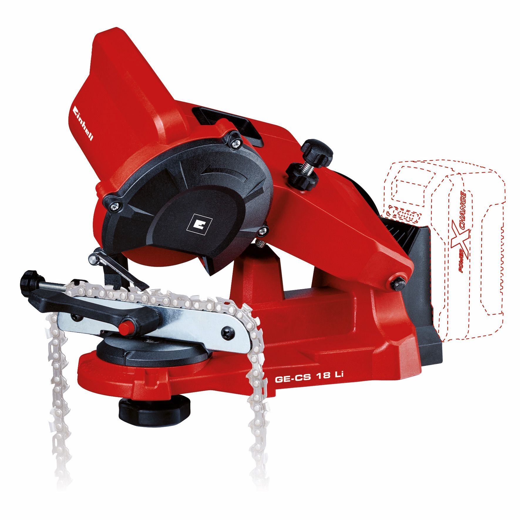 Ketiteritus masin Einhell GE-CS 18 Li Solo; 18 V (ilma aku ja laadijata)