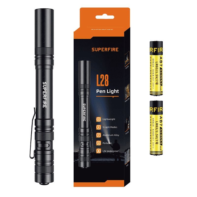 Taskulamp SUPERFIRE-L28; LED; 121 lm