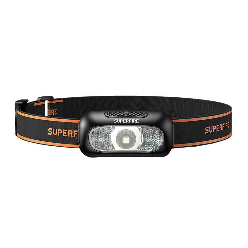 Pealamp SUPERFIRE-HL05-D; LED; 110 lm; 1x0,5 Ah aku