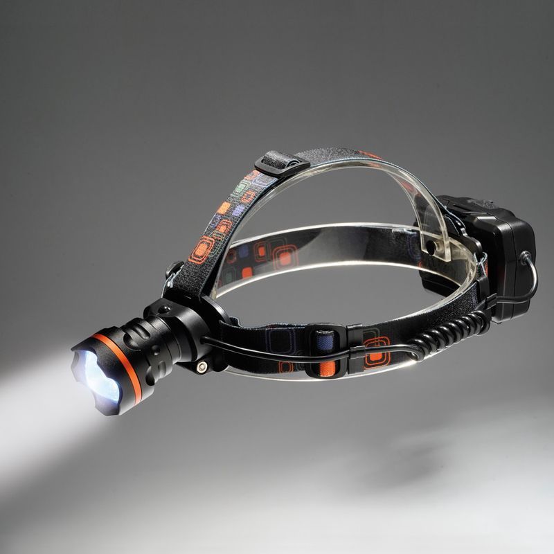 Pealamp Tiross TS-1199; LED; 3,7 V; 3x2,0 Ah aku