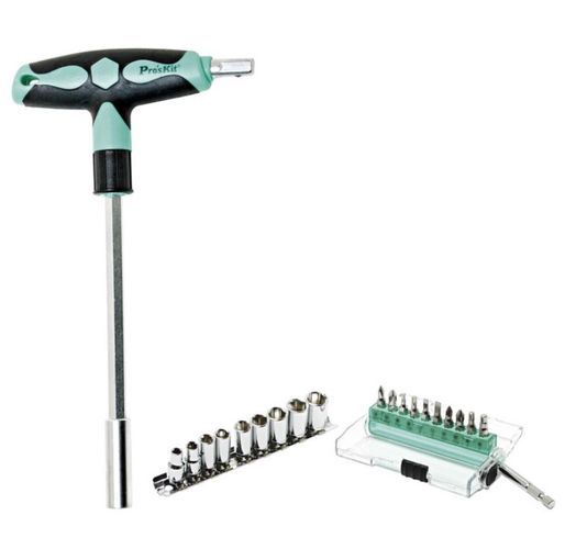 Kruviotsikute komplekt Proskit SD-9701M; 21 tk