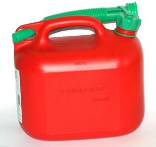 Paak kütuse hoidmiseks  punane (5 l)