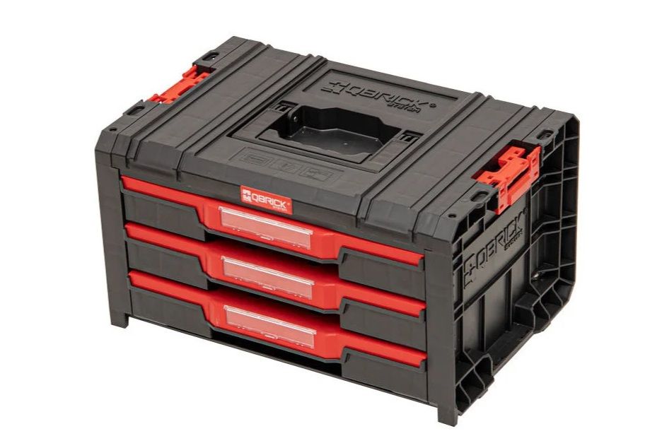 Tööriistakast Qbrick PRO 2.0 Expert; kolme sahtliga