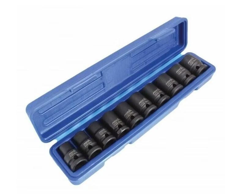 Löökpadrunvõtmete komplekt ASTA 914010P; 1/2''; 10 tk