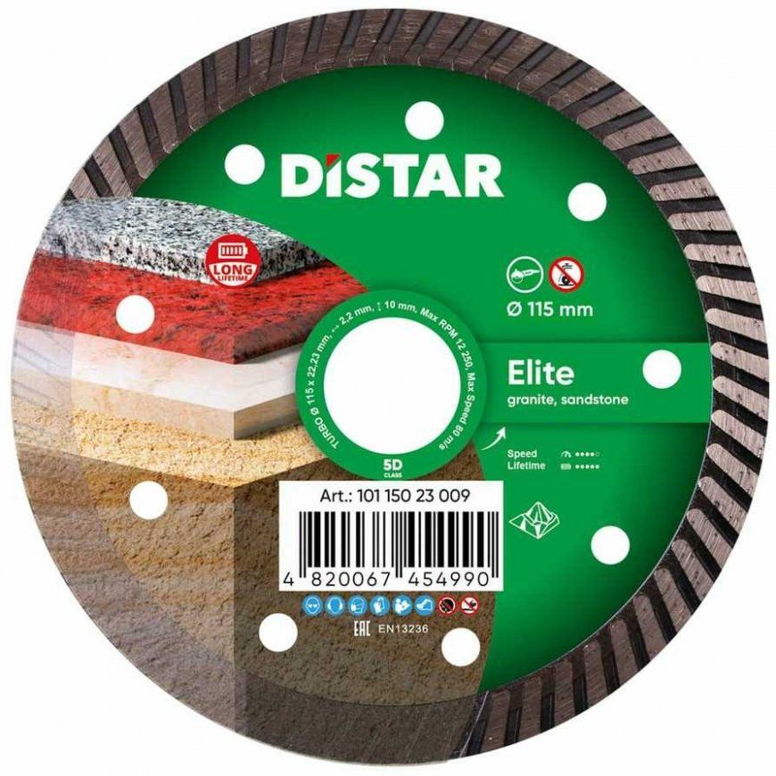 Teemantlõikeketas DISTAR 10115023009; 115x22,23x2,2 mm