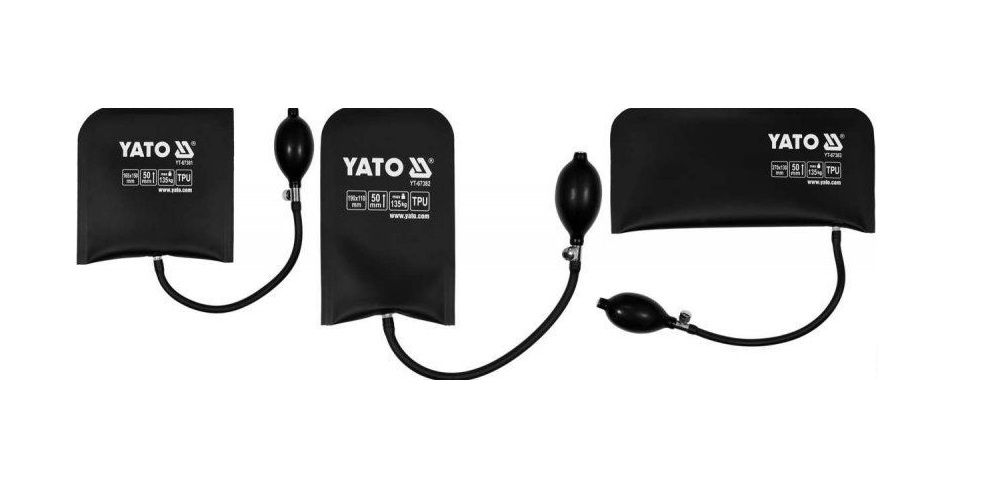 Õhupumba kiil Yato YT-67385; 135 kg; 3 tk