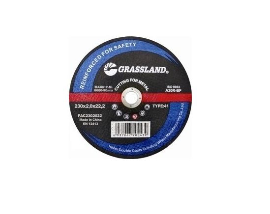 Abrasiiv lõikeketas Grassland FAC2302022; 230x22,2x2 mm