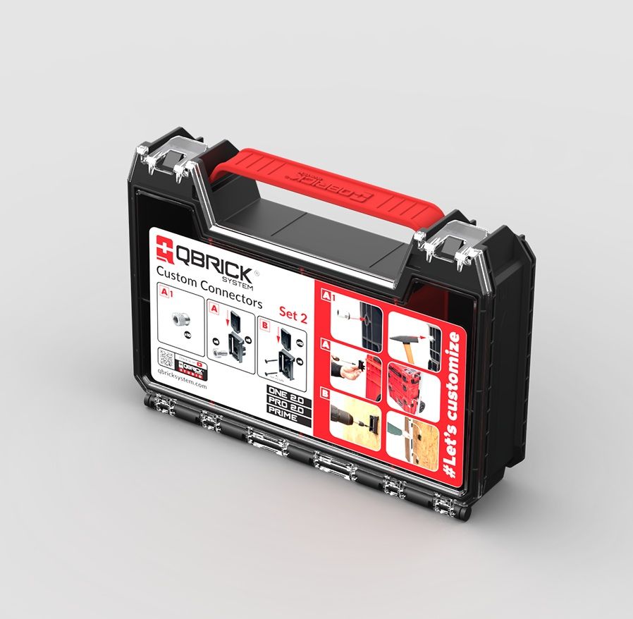 Tarvikute komplekt Qbrick Z258933PG001; 40 tk