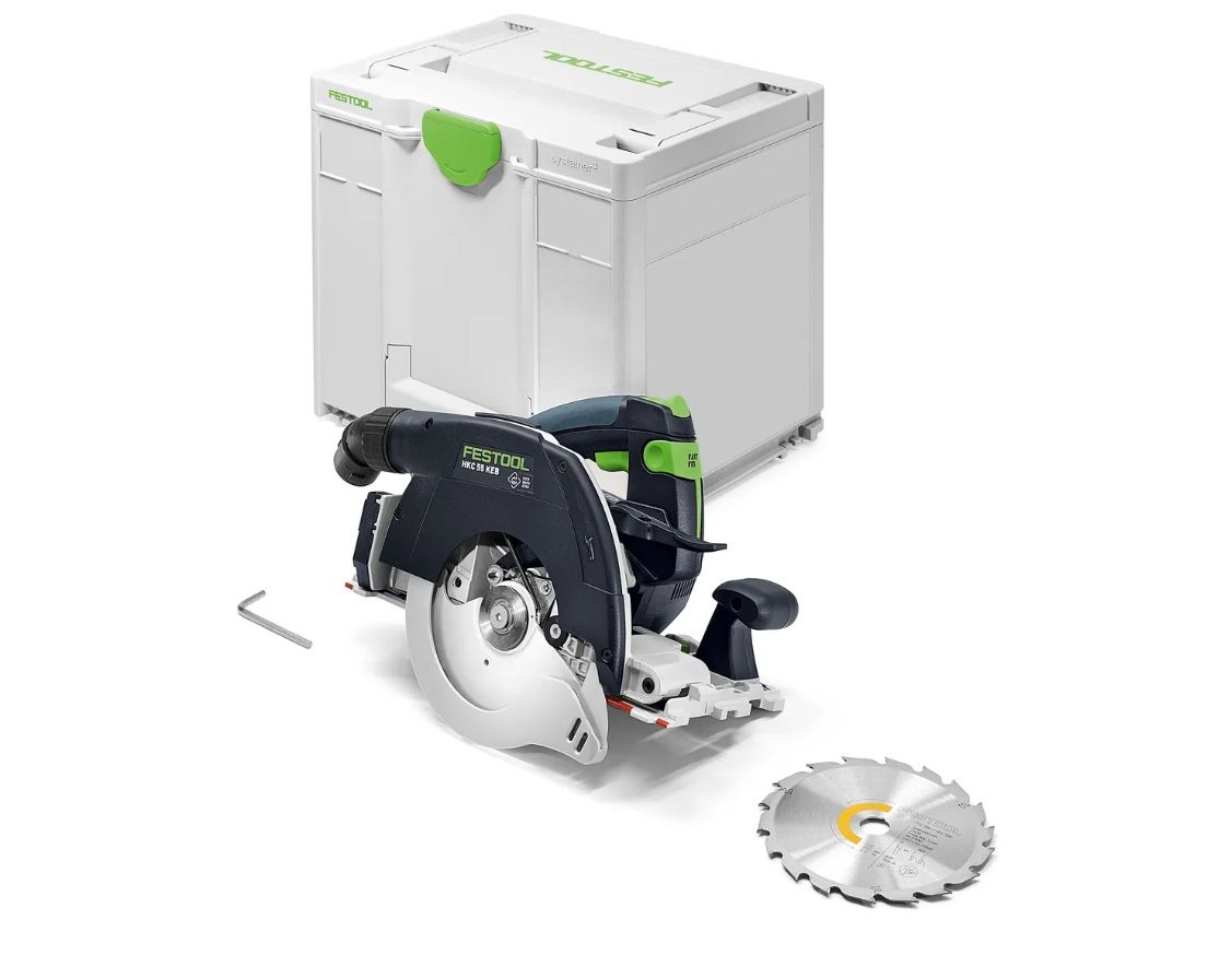 Akuketassaag Festool HKC 55 KEB-Basic; 18 V (ilma aku ja laadijata)