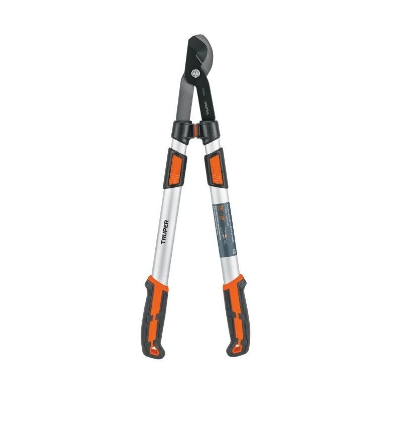 Kumera lõiketera ja jõuülekandega aiakäärid Truper TEX-122; 49-75 cm