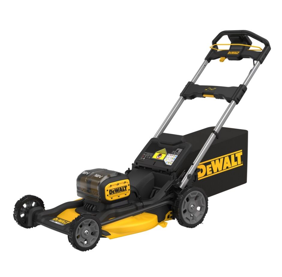 Juhtmevaba muruniiduk DeWalt DCMWP134N; 2x18 V (ilma aku ja laadijata)